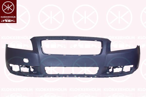 Bumper, w/primer, Front, without hole(s) for washer nozzle, Model Year to: 2013, 39870135 (VOLVO)