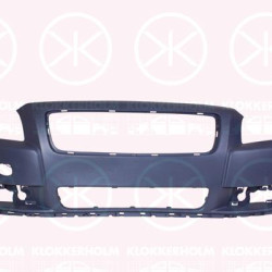 Bumper, w/primer, Front, without hole(s) for washer nozzle, Model Year to: 2013, 39870135 (VOLVO)