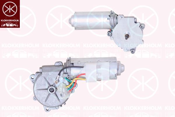 Wiper Motor, Rear, Voltage [V]: 12, 1358011 (VOLVO)