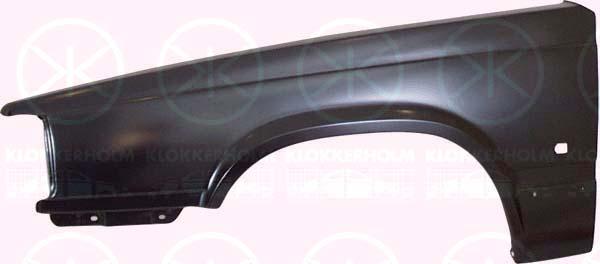 Wing, Left Front, with hole for direction indicator, 3503183 (VOLVO)