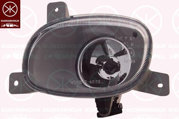 Front Fog Light, Right Front, 8620225 (VOLVO), 9151465 (VOLVO)