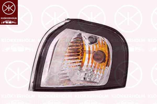 Direction Indicator, Left Front, Housing Colour: black, with bulb holder, PY21W, W5W, 30698427 (VOLVO), 8659924 (VOLVO)