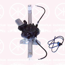 Window Regulator, 4-dr, with electric motor, Electric, Right Rear, 31253720 (VOLVO)