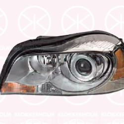 Headlight, Left, Illuminance [lx]: 30, Bi-Xenon, for vehicles with dynamic bending light, without control unit for Xenon, with motor for headlamp levelling, D1S (gas discharge tube), H9, Valeo, 30698574 (VOLVO), 31111845 (VOLVO), 31446868 (VOLVO)