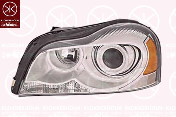 Headlight, Left, Illuminance [lx]: 30, Bi-Xenon, for vehicles with dynamic bending light, without control unit for Xenon, with motor for headlamp levelling, Valeo, 31290892 (VOLVO), 31446872 (VOLVO)