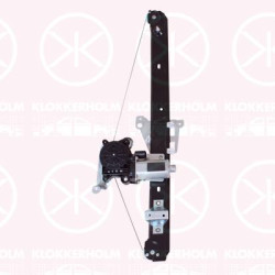 Window Regulator, 4-dr, Electric, Right Rear, 31253722 (VOLVO), 8626323 (VOLVO)