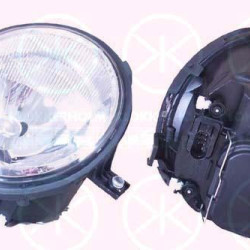 Headlight, H4, without motor for headlamp levelling, Right, Illuminance [lx]: 12.5, 6X1 941 752J (VW), 6X1941752F (VW)