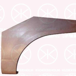 Quarter Panel, Left, Wheel Arch Border, Repair Panel, 