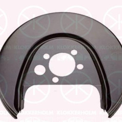 Splash Guard, brake disc, Rear Axle Left, 6X0 615 611 (VW), 6X0615611 (SKODA), 6X0615611 (SEAT)