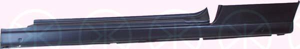 Rocker Panel, 3-drs, Right, Rim Size [inch]: 13, Length [cm]: 169, 6N3 809 676G (VW)