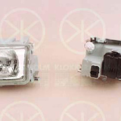 Headlight, H4, for vehicles without headlight levelling, T.Y.C, Left, Number of pins: 4, Illuminance [lx]: 20, 6N1 941 015 (VW), 6N1 941 017 (VW)