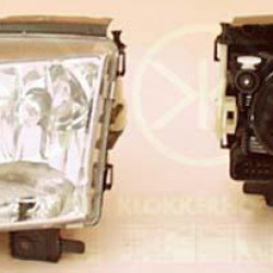 Headlight, H7/H1, for vehicles with headlight levelling, Depo, Left, Illuminance [lx]: 20, 6N1 941 017AB (VW)