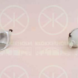 Direction Indicator, with bulb holder, white, Left Front, 6N0 953 041C (VW)