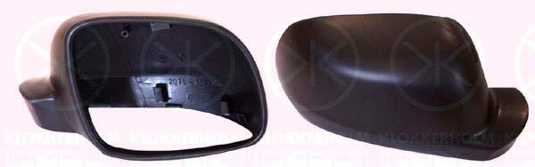 Housing, exterior mirror, Right, Width [mm]: 130, 3B1 857 538B GRU (VW)