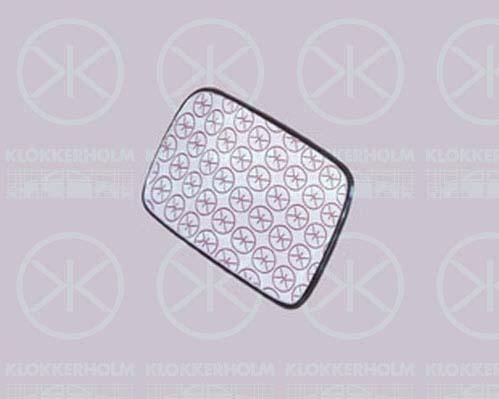 Mirror Glass, exterior mirror, Convex, Heatable, Right, 6N1 857 522A (VW), 6N1 857 522B (VW)