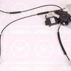 Window Regulator, 2-dr, with electric motor, with comfort function, Electric, Right, 6N3 837 462D (VW), 6N3837462C (VW)