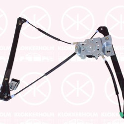 Window Regulator, 4-dr, OE-type, Electric, Left Front, 6N4 837 461 (VW)