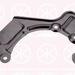 Splash Guard, brake disc, Front Axle Left, Zinc-coated, 6N0 615 311 A (VW)