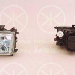 Headlight, Right, Illuminance [lx]: 20, H4, Valeo, Connector Shape: rectangular, for vehicles with headlight levelling, for vehicles without headlight levelling, 6K5 941 016 (VW)