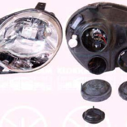 Headlight, H7/H1, with motor for headlamp levelling, Valeo, Right, Illuminance [lx]: 12.5, 6Q1 941 008A (VW), 6Q1 941 008AF (VW), 6Q1 941 008L (VW)