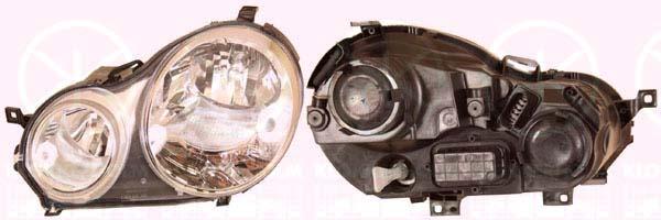 Headlight, H7/H1, with motor for headlamp levelling, AL, Left, Illuminance [lx]: 20, 6Q1 941 007AF (VW), 6Q1 941 007BA (VW), 6Q1 941 007G (VW), 6Q1 941 007M (VW), 6Q1941007BB (VW)