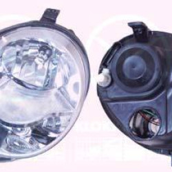 Headlight, H7/H1, with motor for headlamp levelling, Valeo type, Right, Illuminance [lx]: 12.5, 6Q1 941 008A (VW), 6Q1 941 008AF (VW)