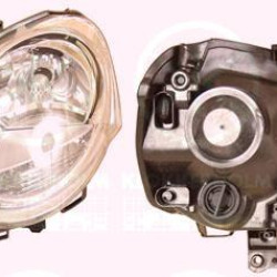 Headlight, H7/H1, with motor for headlamp levelling, Left, Illuminance [lx]: 12.5, 6Q1 941 007AT (VW), 6Q1 941 007AJ (VW), 6Q1941007AN (VW)