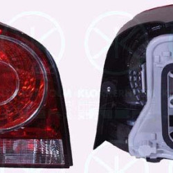 Tail Light Assembly, with bulb holder, white/red, Right, 6Q6 945 096AB (VW), 6Q6 945 096M (VW)