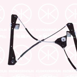 Window Regulator, 2-dr, OE-type, without electric motor, Electric, Right, 6Q3 837 462G (VW), 6Q3 837 462J (VW), 6Q3837462 (VW), 6Q3837462A (VW), 6Q3837462E (VW)