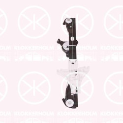 Window Regulator, 4-dr, OE-type, without electric motor, Electric, Right Rear, 6Q4 839 462B (VW), 6Q4839462G (VW)