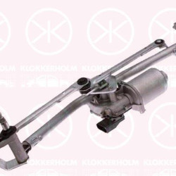 Window Cleaning System, Front, with electric motor, for left-hand drive vehicles, 6Q1955119A (VW), 6Q1955601 (VW), 6Q1955601B (VW), 6Q1955601B (SKODA), 6Q1955601B (SEAT), 6Q1955603A (VW), 6Q195560A (VW)