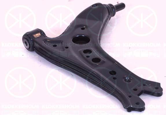 Control/Trailing Arm, wheel suspension, with bush, without ball joint, Front Axle both sides, Control Arm, 6Q0 407 151D (VW), 6Q0 407 151E (VW), 6Q0 407 151L (VW)