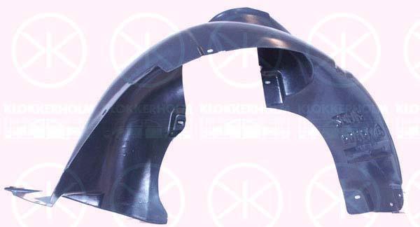 Liner, wheelhouse, Plastic, Left Front, 6Q0 809 957 (VW), 6Q0 809 957B (VW), 6Q0809957A (VW)