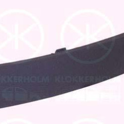 Trim/Protection Strip, bumper, black, Right Front, 6Q0 807 718 9B9 (VW)