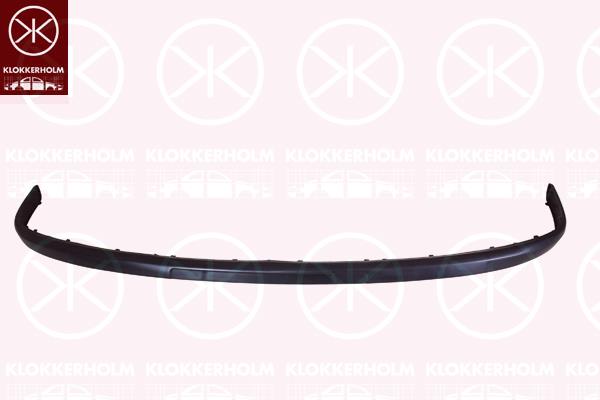 Trim/Protection Strip, bumper, w/primer, Front, 6Q0 807 720A GRU (VW), 6Q0807720A (VW)