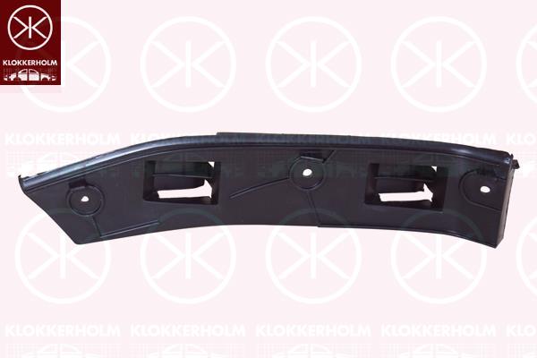 Mounting Bracket, bumper, Plastic, Right Front, 6Q0 807 184 (VW)