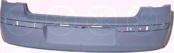 Bumper, w/primer, Rear, 6Q6 807 417 GRU (VW)