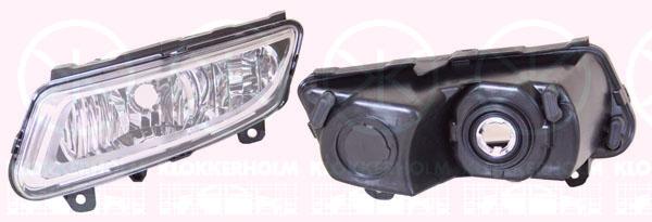 Front Fog Light, H8, Left Front, 6R0 941 061C (VW)