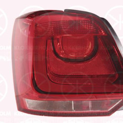 Tail Light Assembly, Left, with bulb holder, AL, 6R0 945 095A (VW), 6R0 945 095L (VW), 6R0945095AH (VW), 6R0945095G (VW)