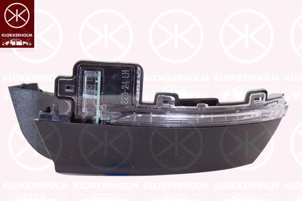 Direction Indicator, Exterior Mirror, Left, LED, 6R0 949 101F (VW), 6RF 949 101 (VW)