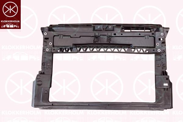 Radiator Support, for vehicles with air conditioning, Plastic, Full Body Section, 6R0 805 588 AF (VW), 6R0 805 588 J (VW), 6R0 805 588 M (VW), 6R0 805 588 N (VW), 6R0 805 588 P (VW)