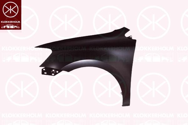 Wing, Left Front, Zinc-coated, 6R0 821 105 H (VW), 6R0 821 105 J (VW), 6R0 821 105A (VW), 6R0 821 105F (VW), 6R0821105E (VW), 6R0821105G (VW), 6R0821105J (VW)