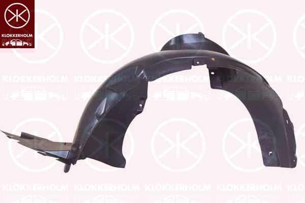 Liner, wheelhouse, Plastic, Left Front, 6R0 809 957C (VW), 6R0809957F (VW)