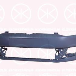 Bumper, w/primer, Front, 6R0 807 221R GRU (VW)