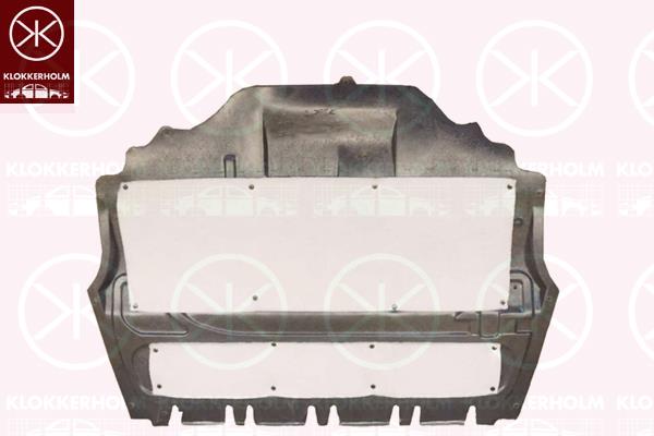 Engine Cover, Diesel, with isolation tape, Lower, 6R0 825 237B (SKODA), 6R0825235 (VW), 6R0825235 (SKODA), 6R0825235B (SKODA), 6R0825235E (SKODA), 6R0825237B (VW)