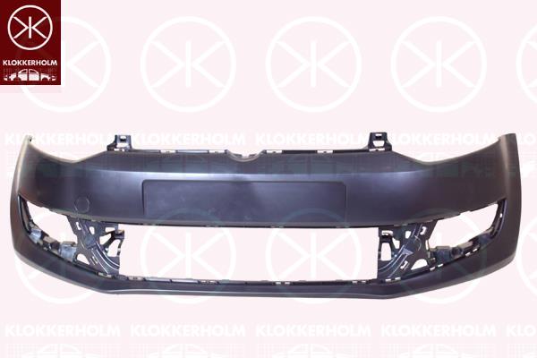 Bumper, Front, Smooth, 6R0 807 221R GRU (VW)