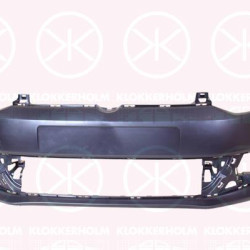 Bumper, Front, Smooth, 6R0 807 221R GRU (VW)