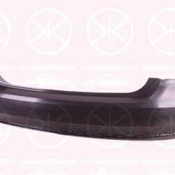 Bumper, Smooth, Rear, 6RF807421GRU (VW)