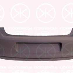 Bumper, Rear, w/primer, PR-0P0, 6R6 807 421BHGRU (VW)