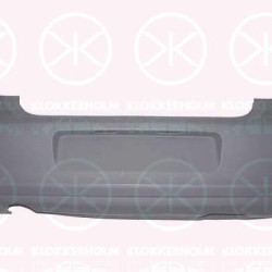 Bumper, Rear, w/primer, PR-0P2, 6R6 807 421BKGRU (VW)